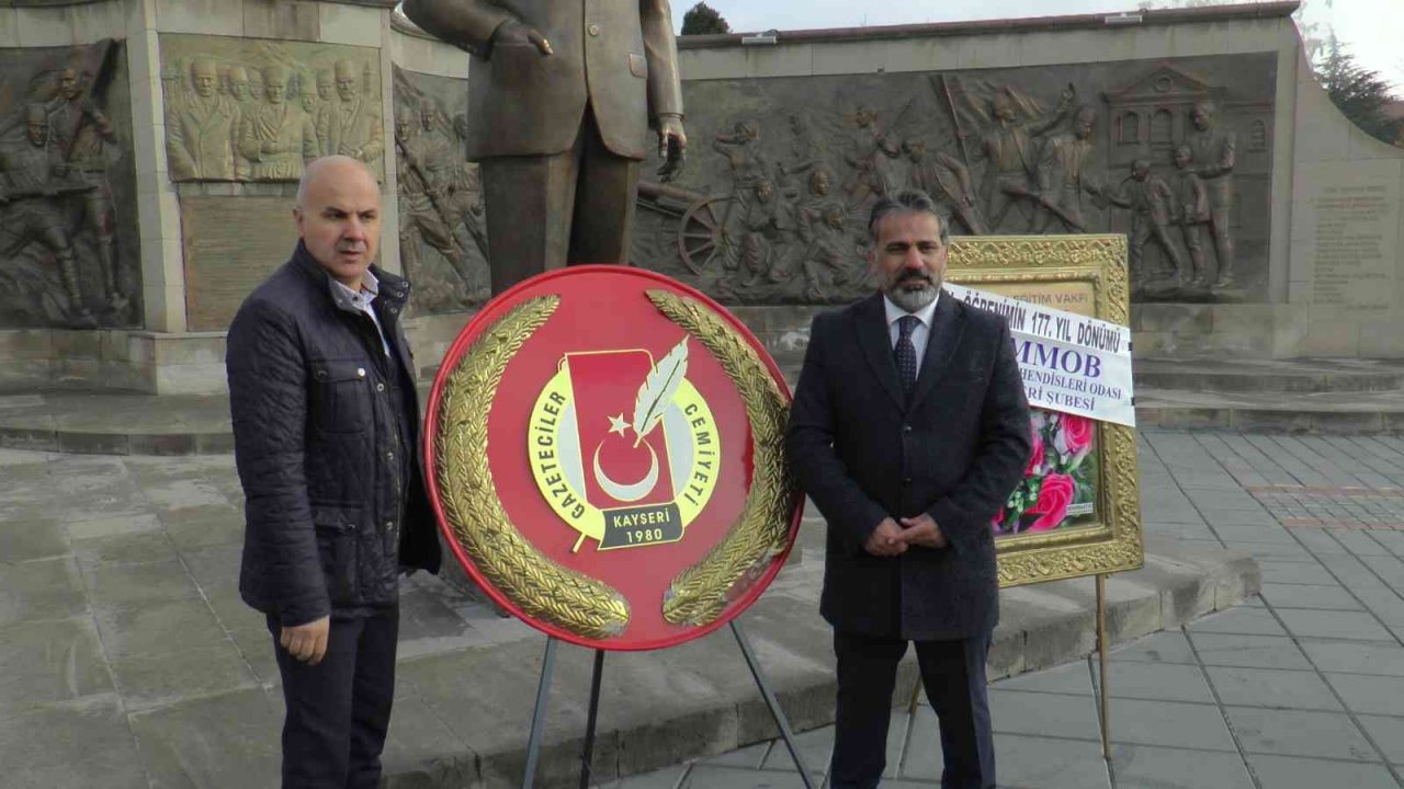 Kayseri’de ’10 Ocak Çalışan Gazeteciler Günü’ kutlandı