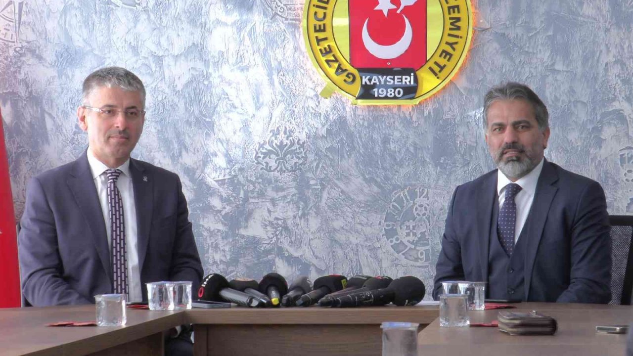 Kayseri’de ’10 Ocak Çalışan Gazeteciler Günü’ kutlandı