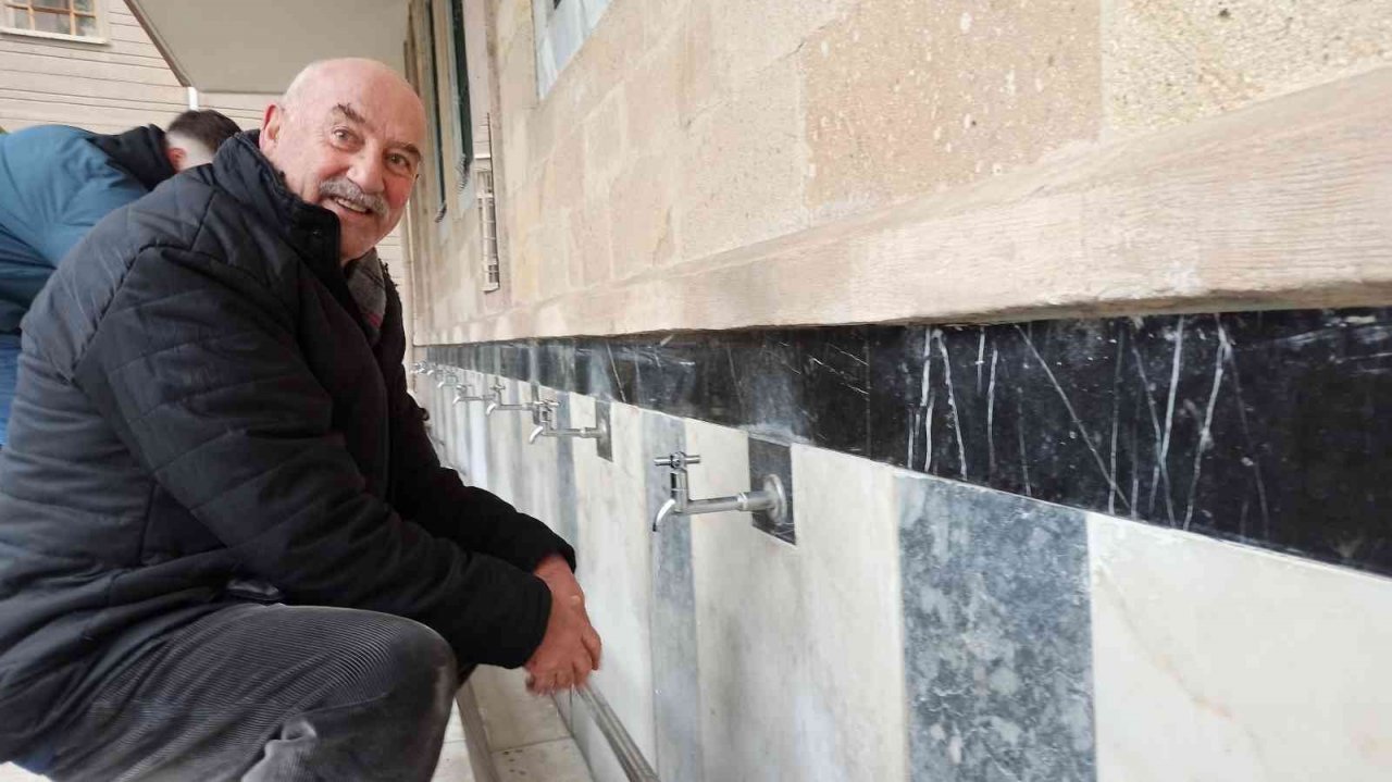 Eskişehir’de ibadete kolaylık sağlayan termal imkân