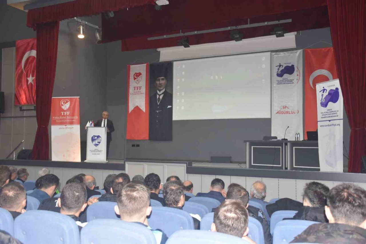 Karabük’te bölgesel hakem semineri yapıldı