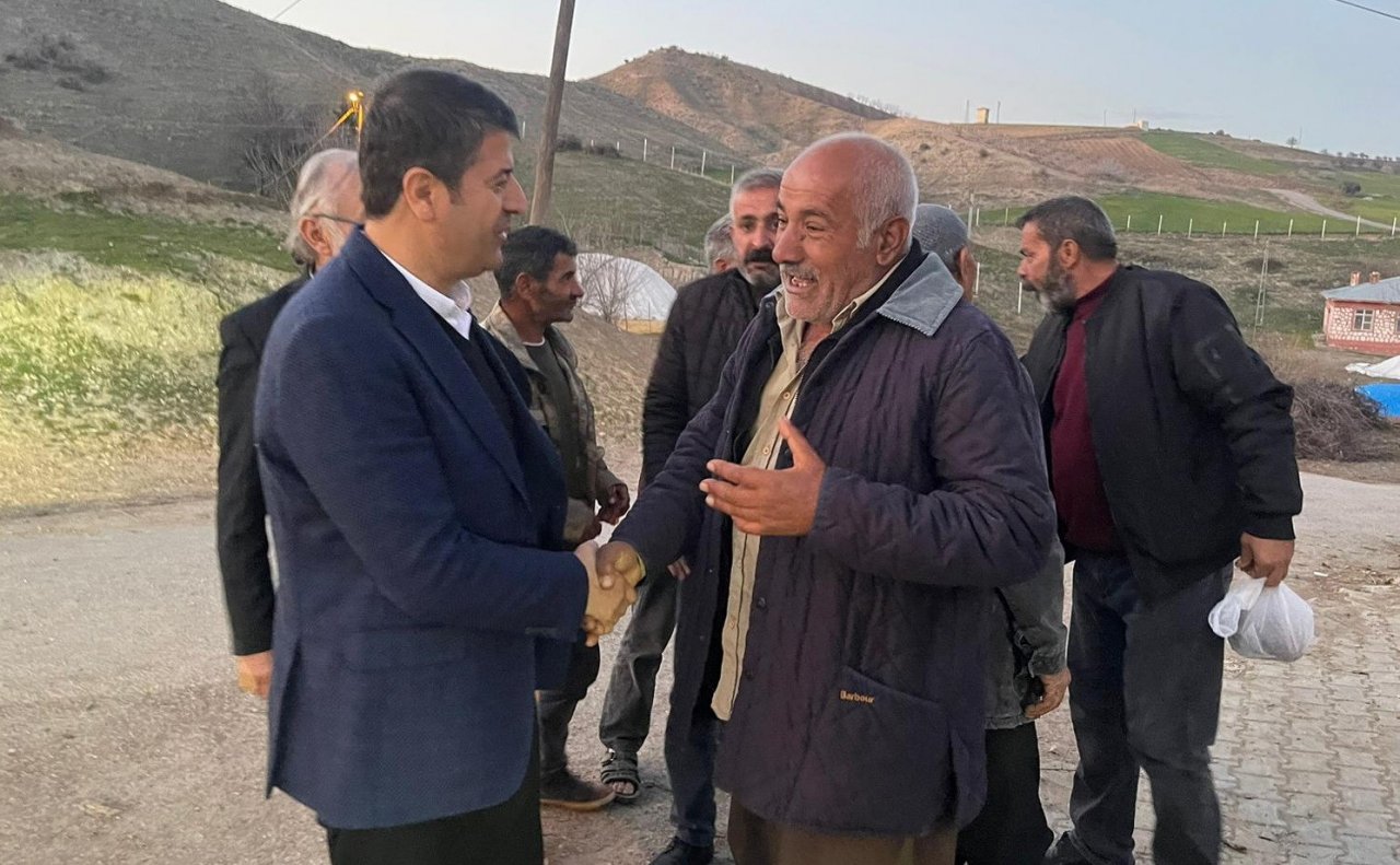 Milletvekili Tutdere, köylülerin sorunlarını dinledi