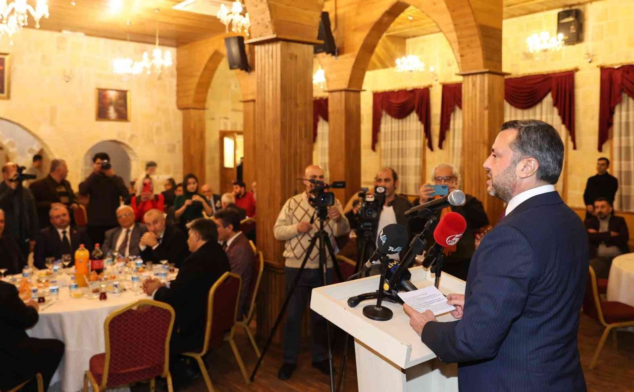 Kocaispir: "Yaptığımız işlerde en büyük paydaşımız basın mensupları"