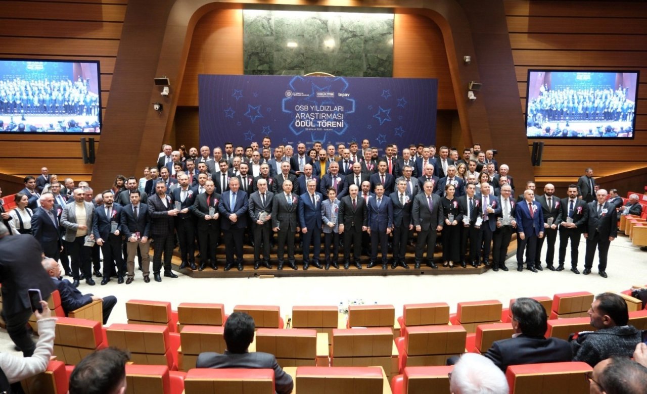 Denizli OSB’nin 6 firması yıldızlar arasına girerek kentin gururu oldu