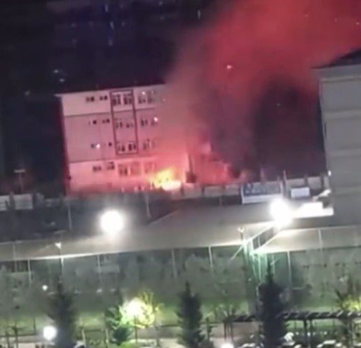 Okuldaki trafoya zarar vererek yangına neden olan şahıs tutuklandı