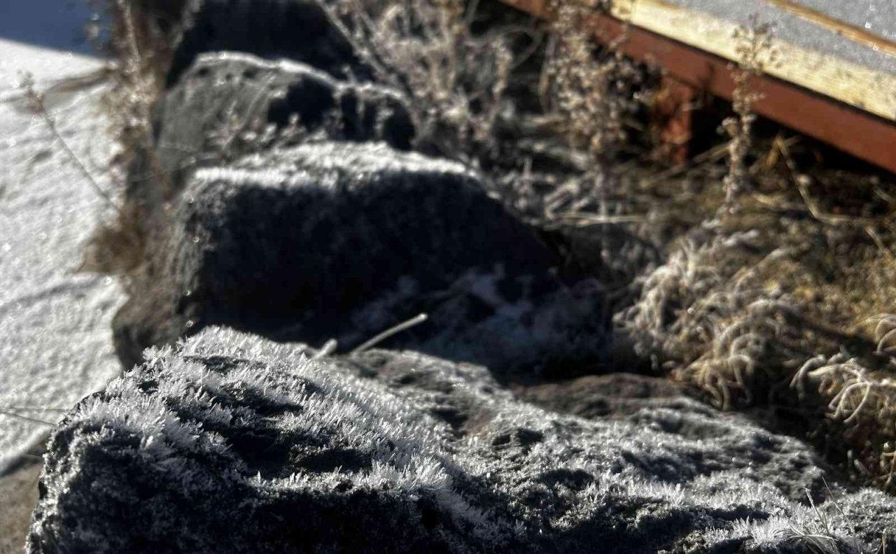 Erzurum’da dondurucu soğuklar etkili oluyor