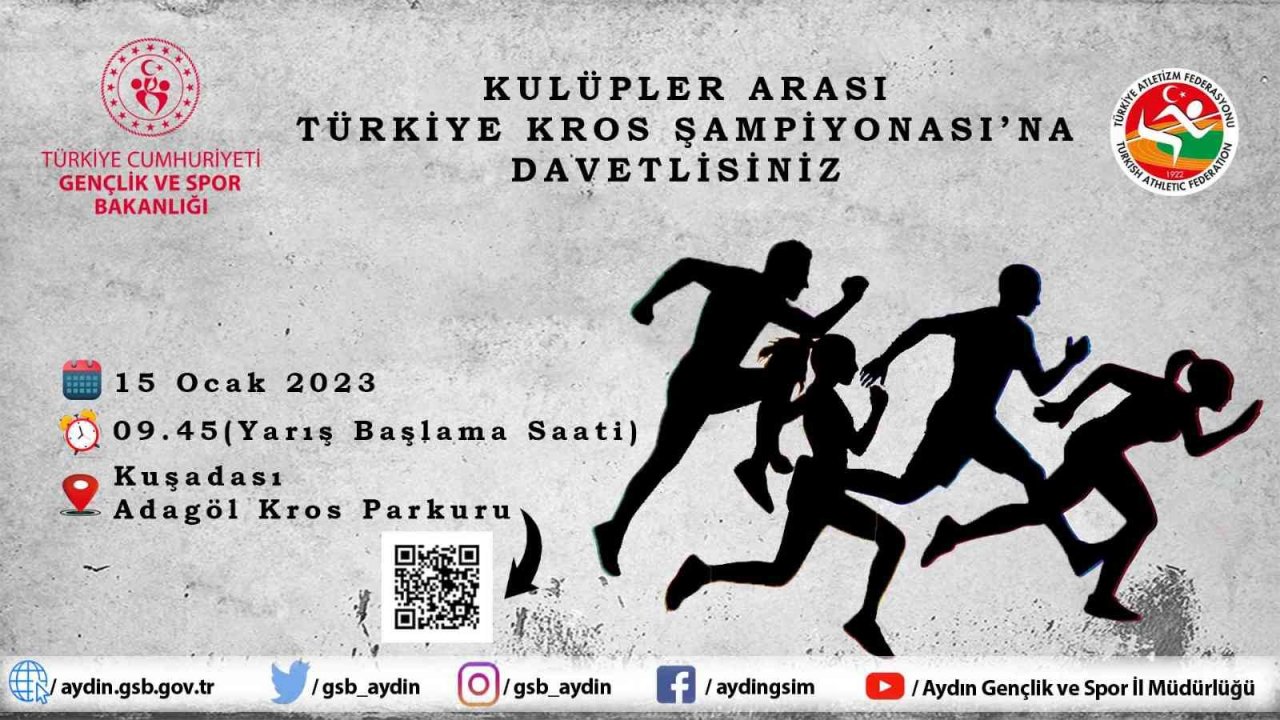 Kulüpler Kros 1. Lig Finali Kuşadası’nda başlayacak