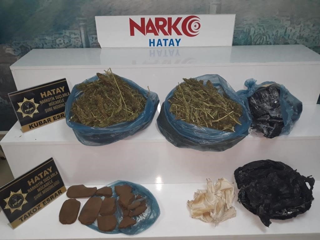 Hatay polisi bir yılda 4 bin 869 operasyonla uyuşturucuya darbe vurdu