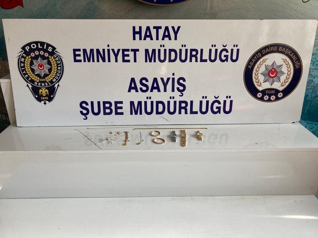 Hatay’da 3 hırsızlık şüphelisi yakalandı
