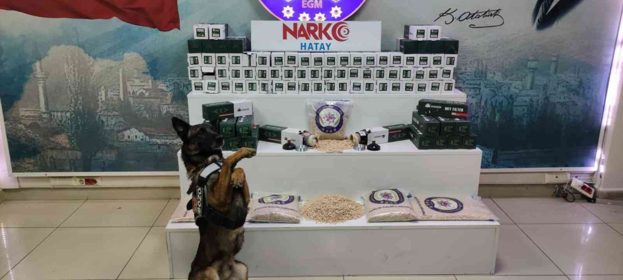 Hatay polisi bir yılda 4 bin 869 operasyonla uyuşturucuya darbe vurdu