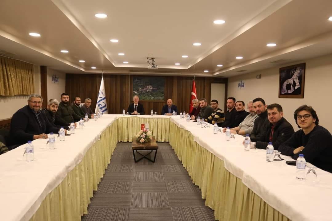 Başkan Taban yerel medya mensupları ile buluştu