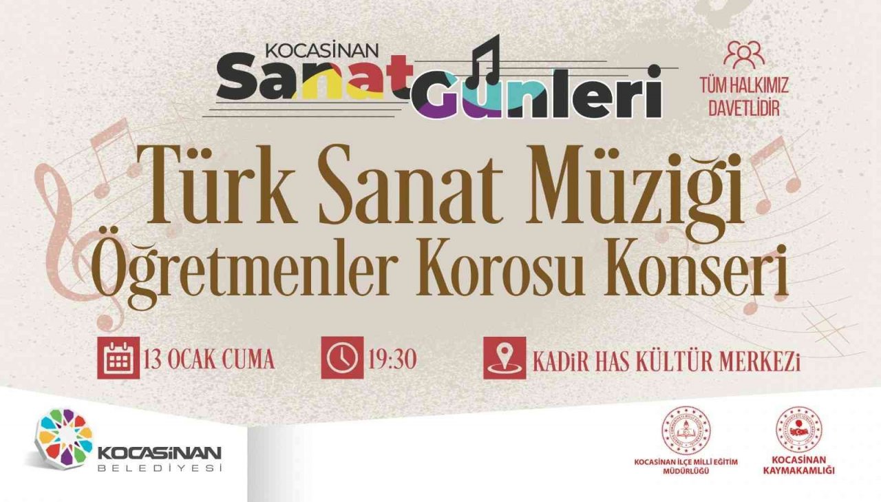 Kocasinan’da Türk Sanat Müziği Gecesi