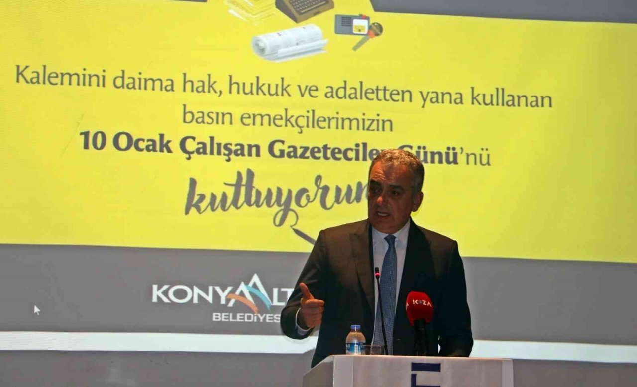 Başkan Semih Esen, Antalyalı gazetecilerle buluştu