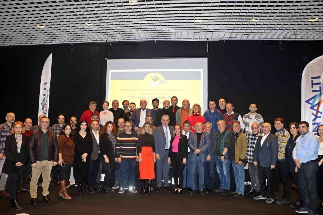 Başkan Semih Esen, Antalyalı gazetecilerle buluştu