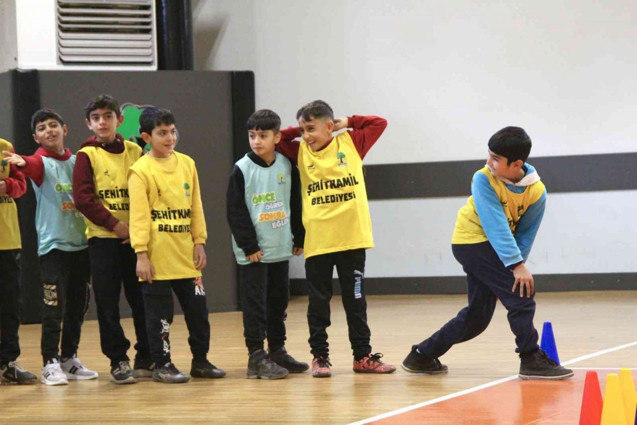 Hem becerilerini test ediyor hem de eğleniyorlar