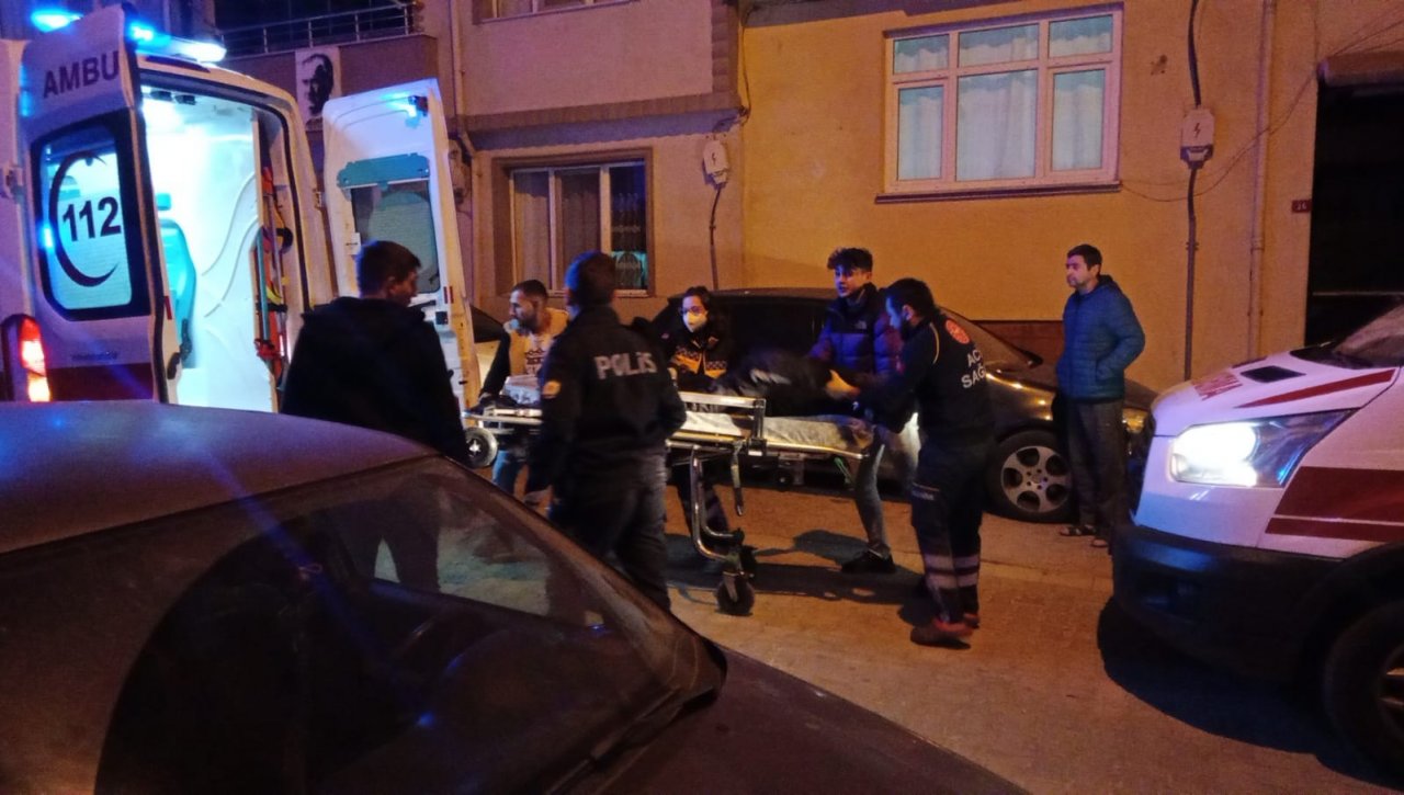 Tekirdağ’da 2 kişinin bıçaklandığı kavga kameraya yansıdı