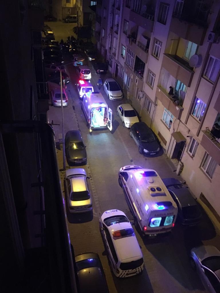 Tekirdağ’da 2 kişinin bıçaklandığı kavga kameraya yansıdı