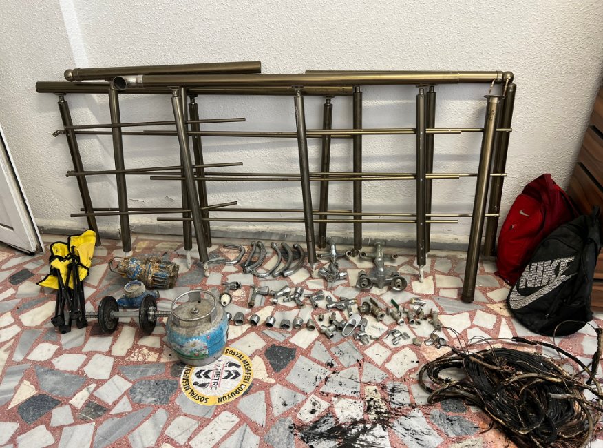 Yazlık evlere dadanan 6 hırsız yakalandı