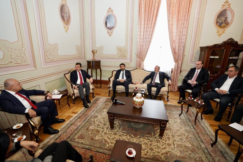 TFF Başkanı Büyükekşi, Ekrem İmamoğlu’nu ziyaret etti