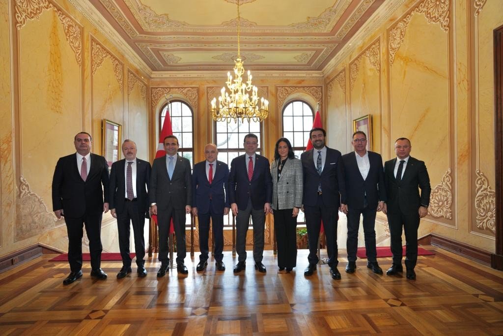 TFF Başkanı Büyükekşi, Ekrem İmamoğlu’nu ziyaret etti