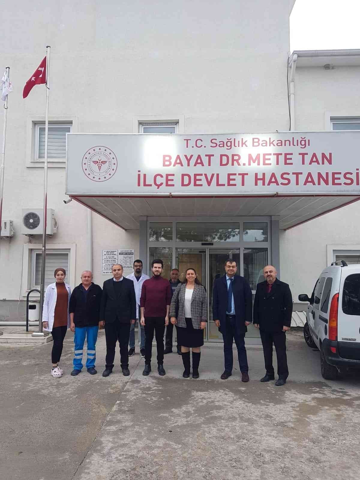 Sağlık hizmetlerinin mevcut durumlarının geliştirilmesi ele alındı