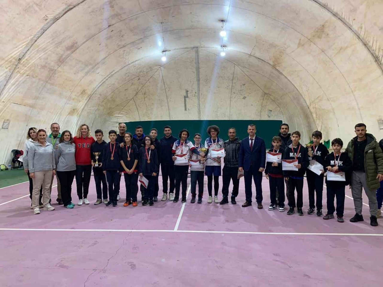 Aydın’da tenis il birincileri belli oldu