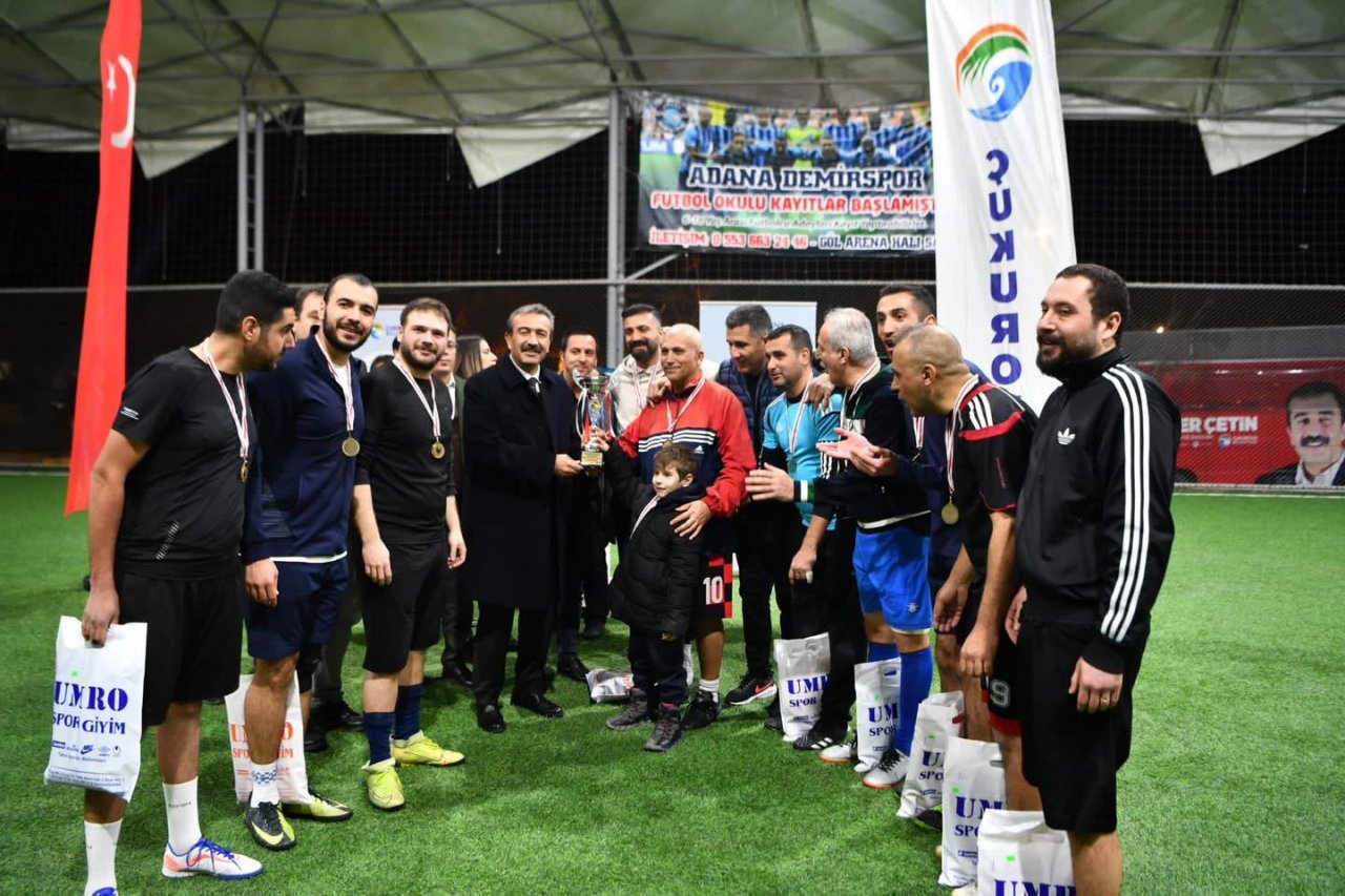 Çukurova Belediyesi Birimleri Arası Futbol Turnuvası sona erdi