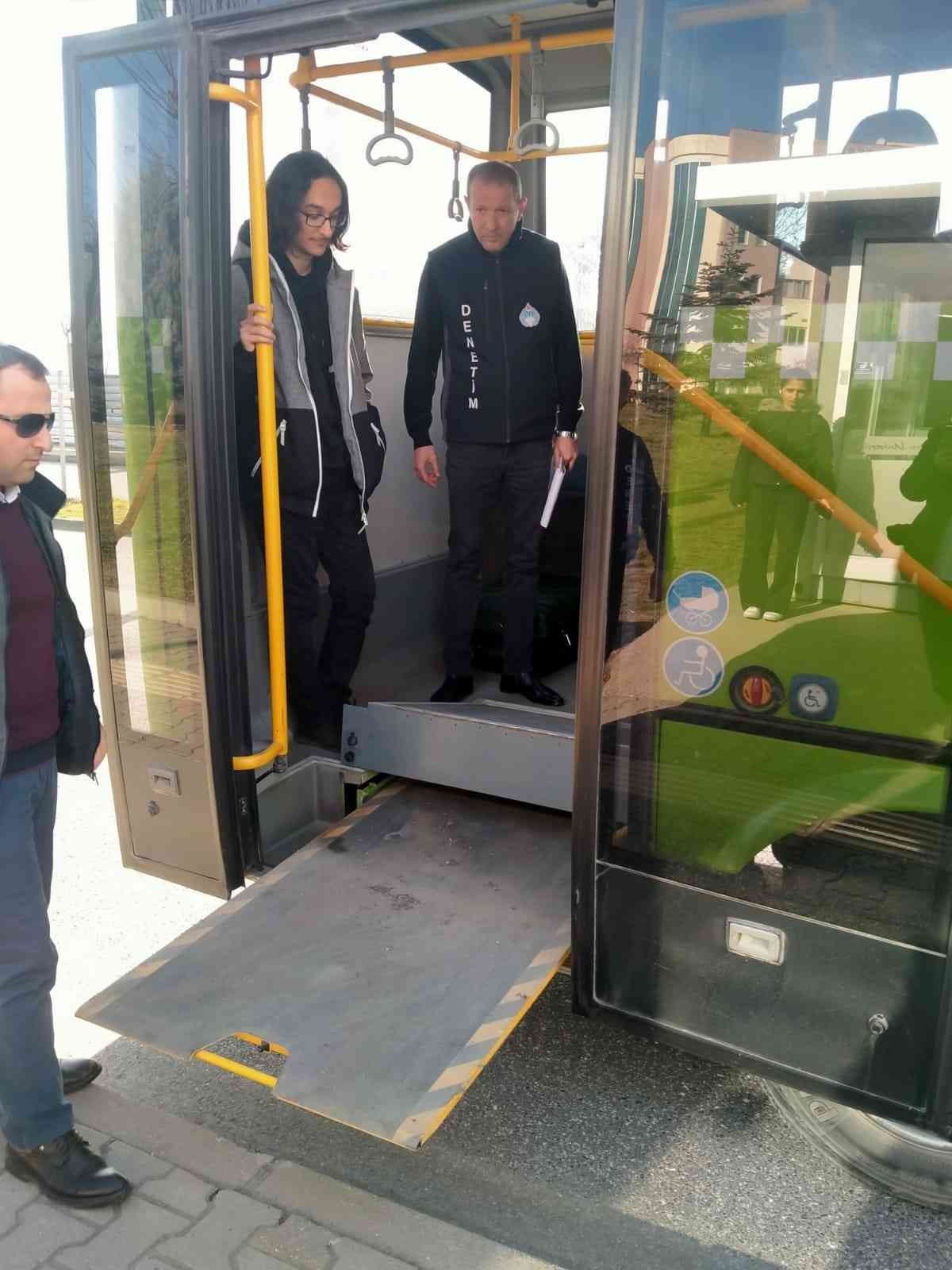 Okul servislerine denetim