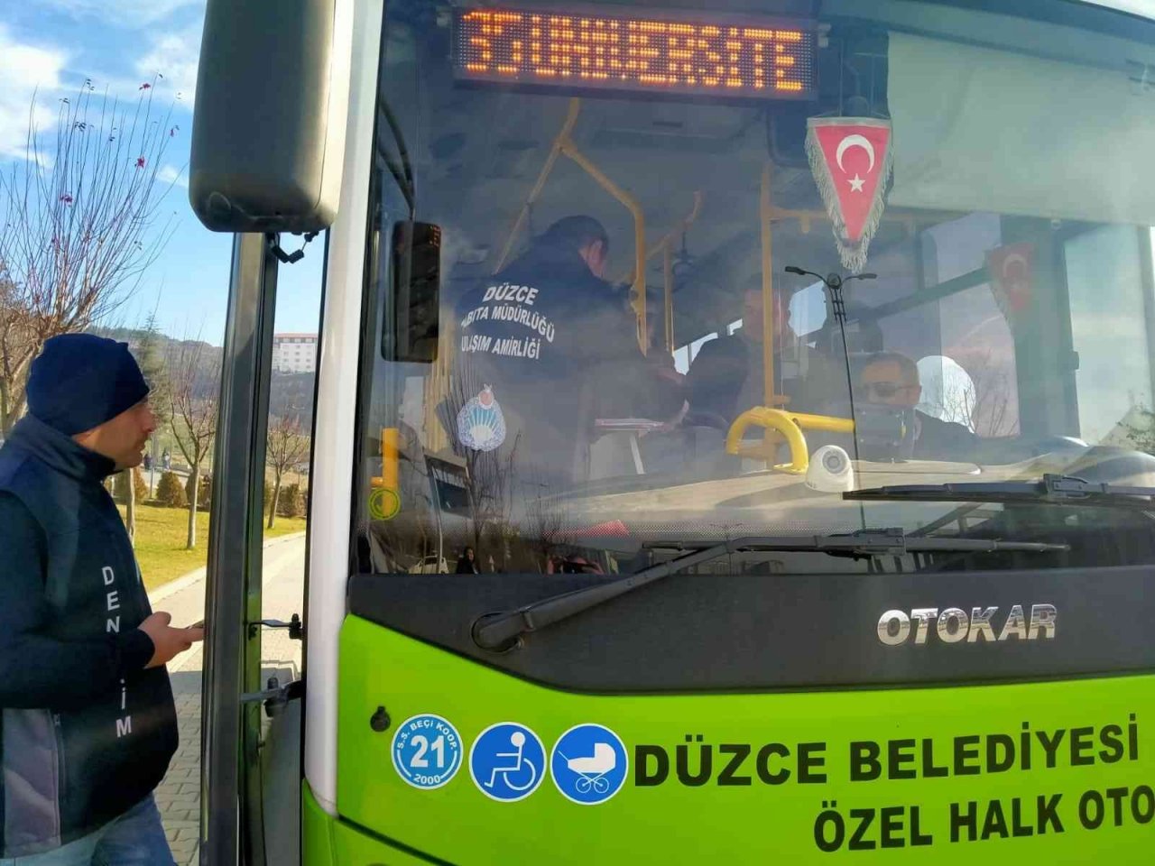 Okul servislerine denetim