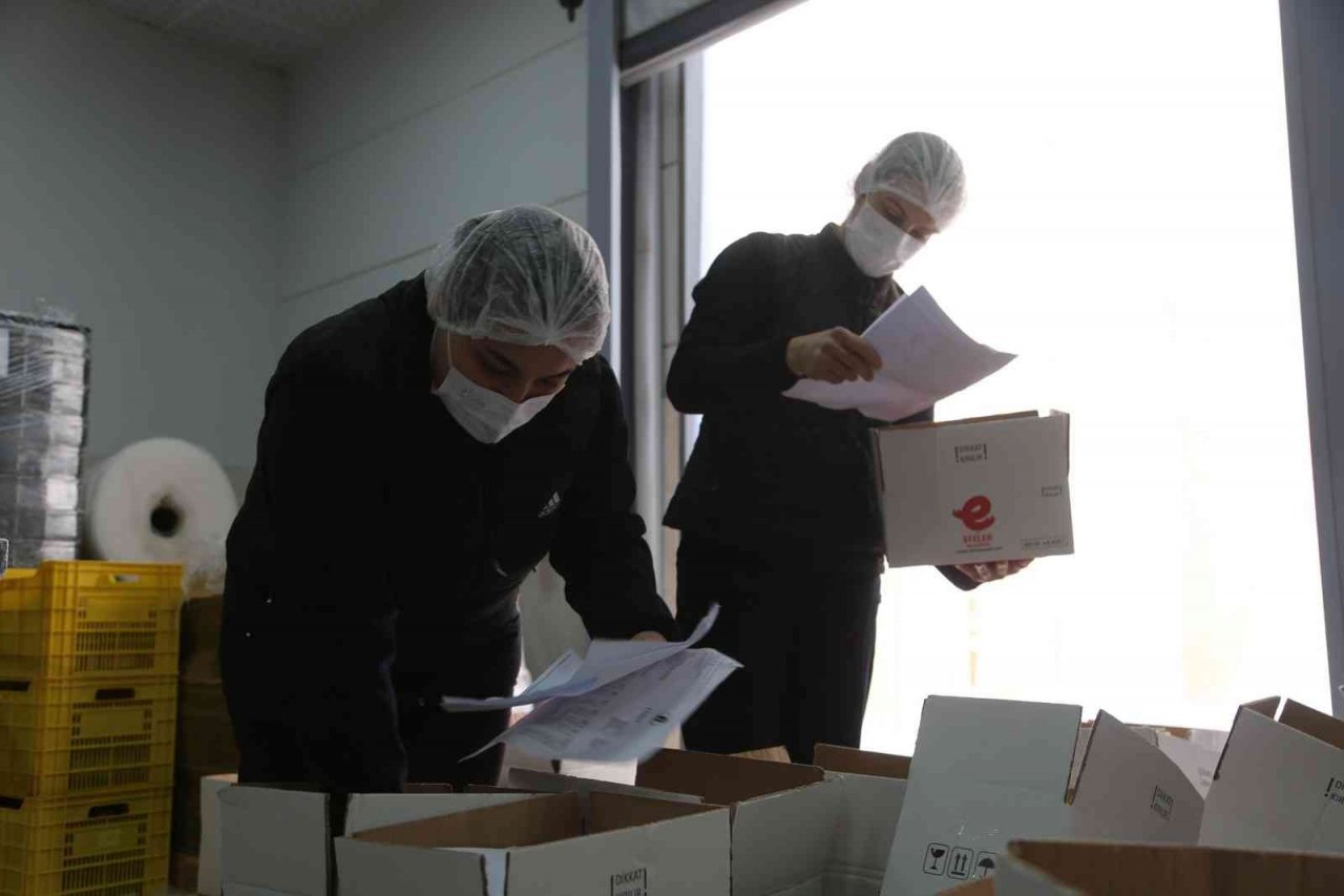 Efeler kadın emeği ile üretiyor, ülkenin dört bir yanına ulaştırıyor