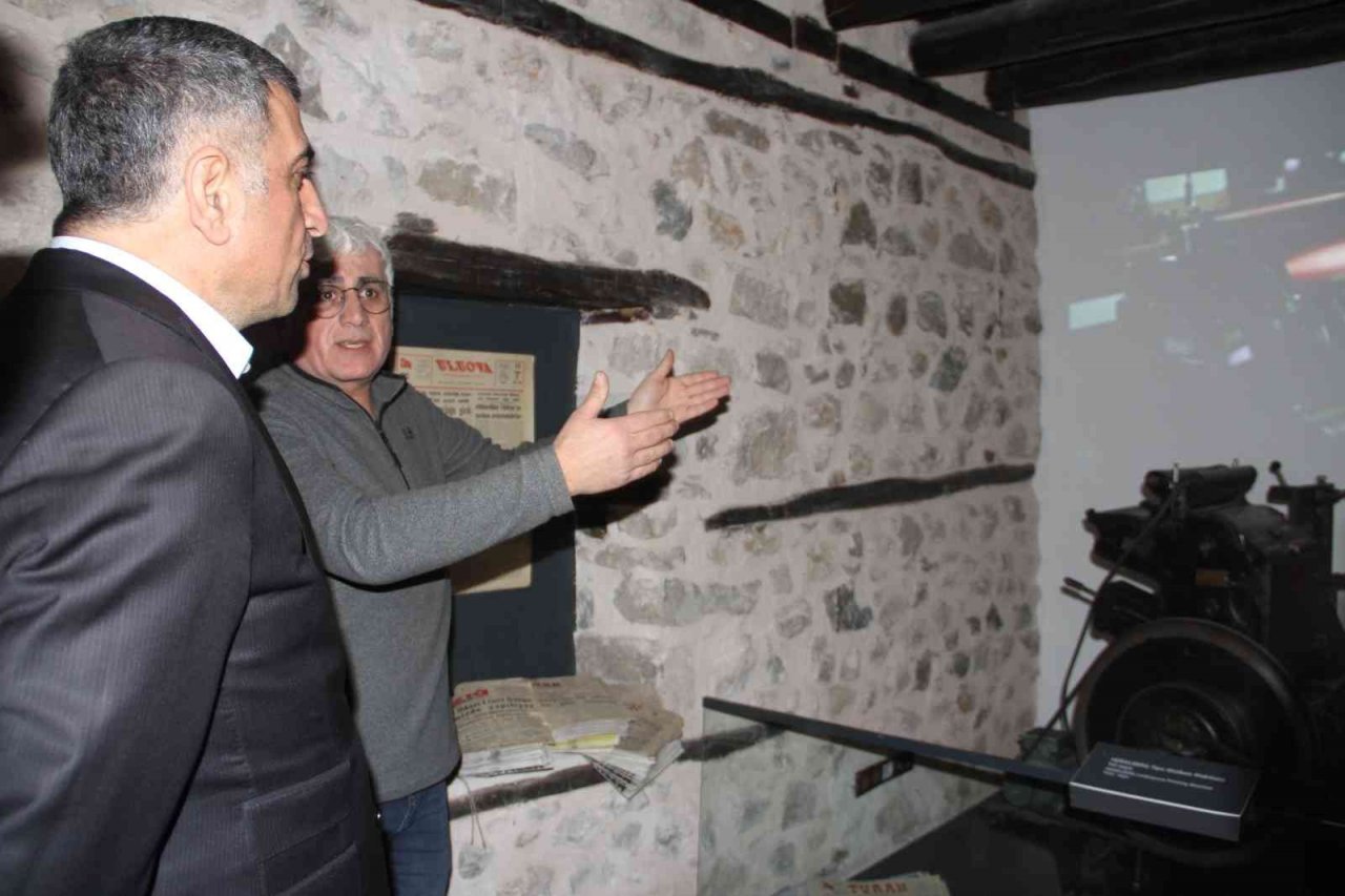 Milletvekili Erol’dan Basın Müzesi yorumu: "Harput’a yeni bir vizyon getirme yolunda güzel işler yapılıyor”
