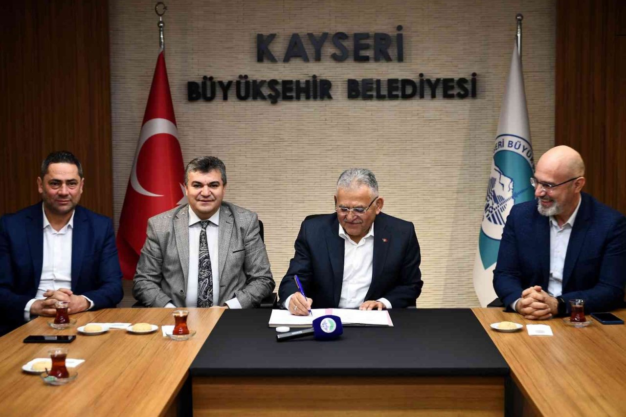 Büyükşehir ile Erciyes Anadolu Holding arasında iş birliği protokolü