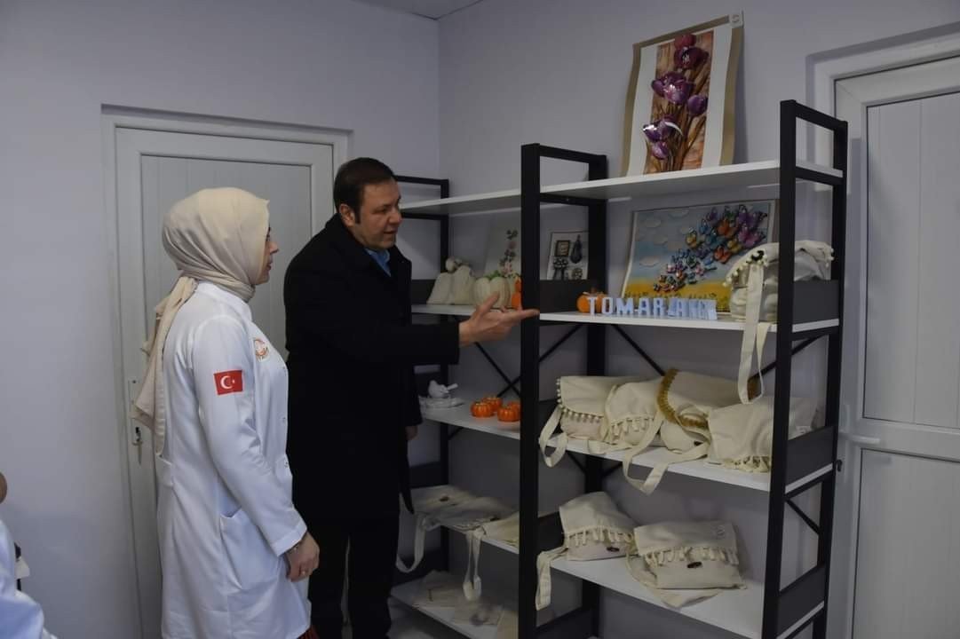 Vali Yardımcısı Erkaya Tomarza’yı Ziyaret Etti