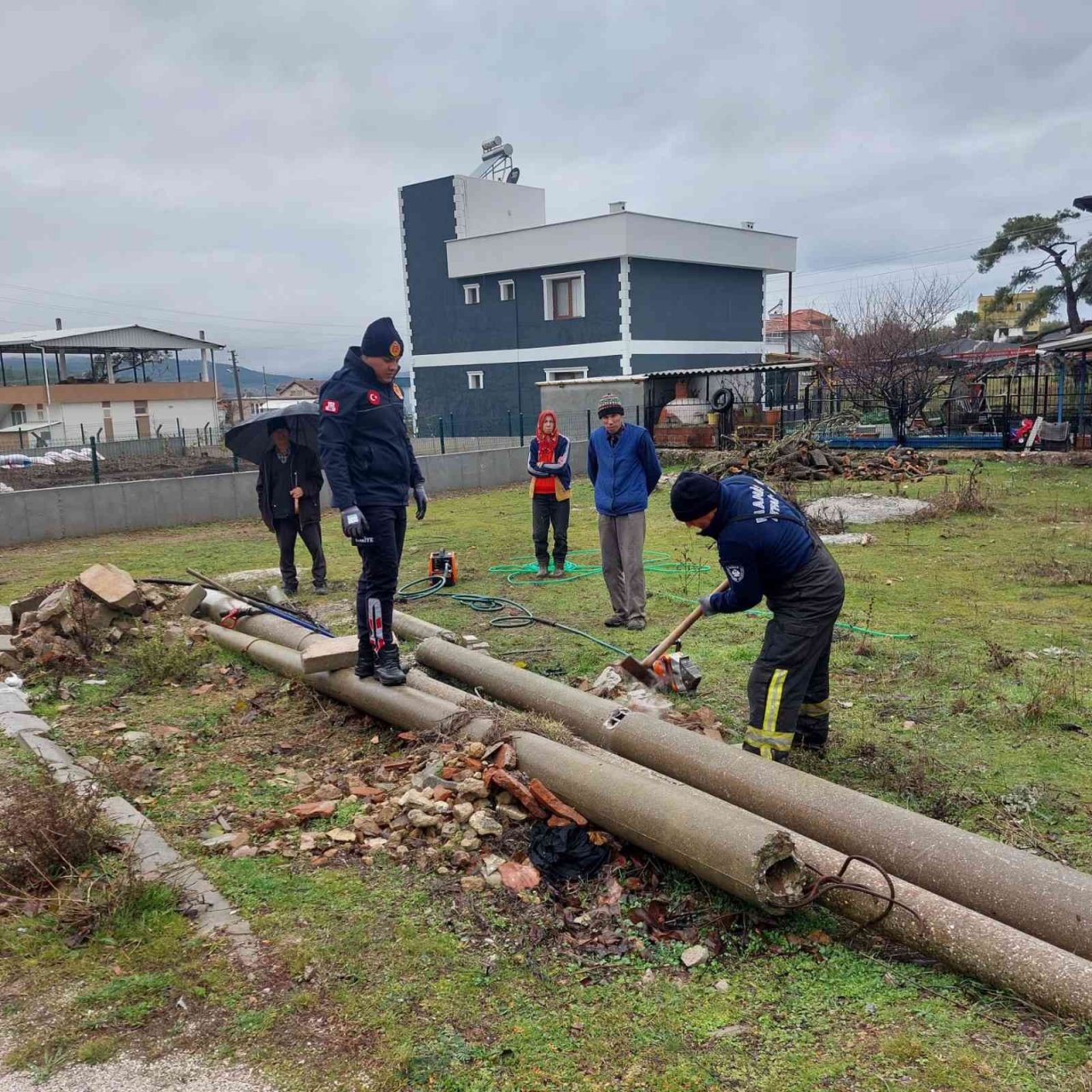 İtfaiyeden hayat kurtaran müdahale