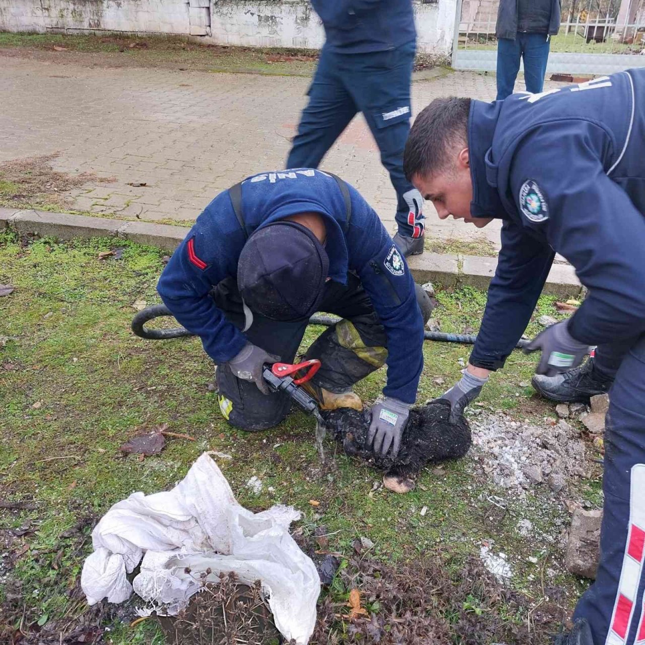 İtfaiyeden hayat kurtaran müdahale