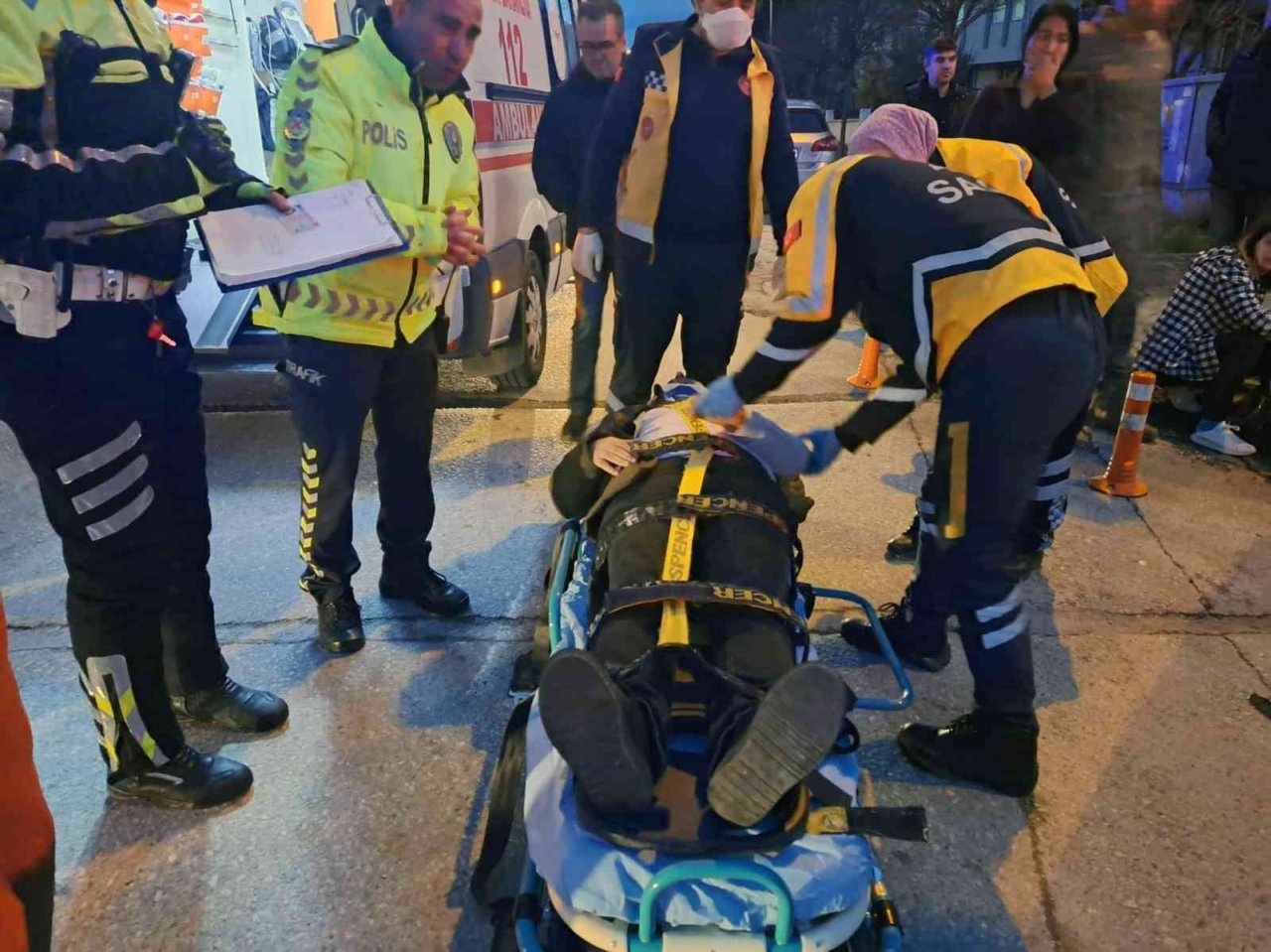 Menteşe’de kaza; 1 yaralı