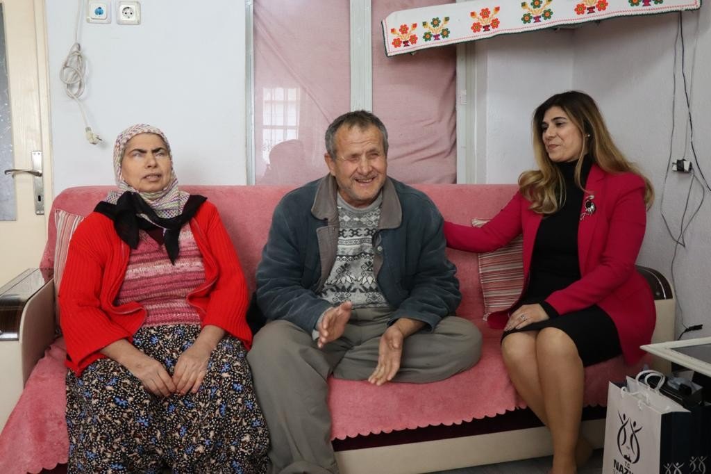 Nazilli Belediyesi görme engelli vatandaşları unutmadı