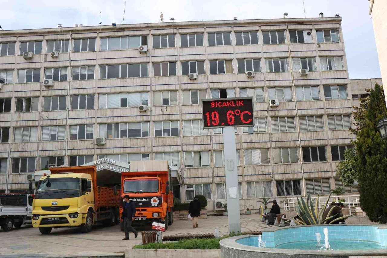 Samsun’da termometreler 19,6’yı gösterdi