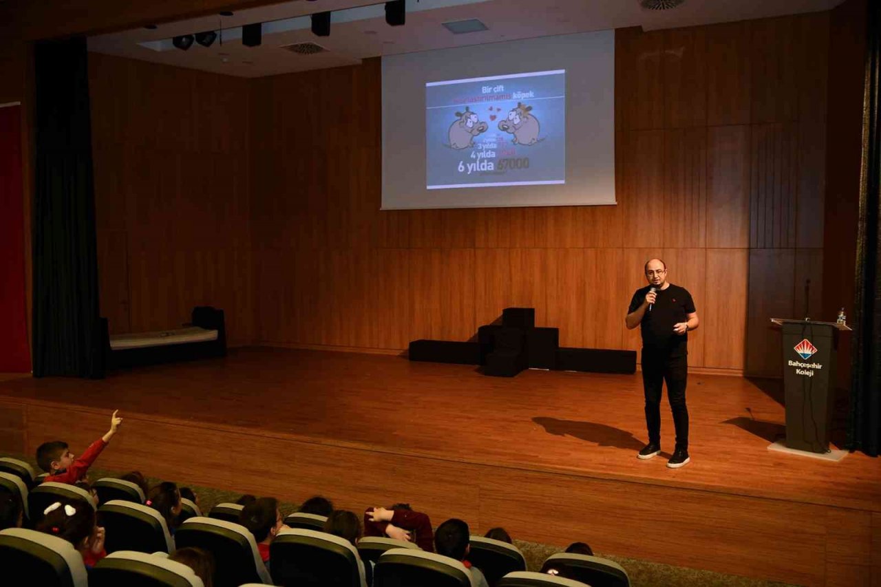 Öğrencilere hayvan sevgisi aşılanıyor