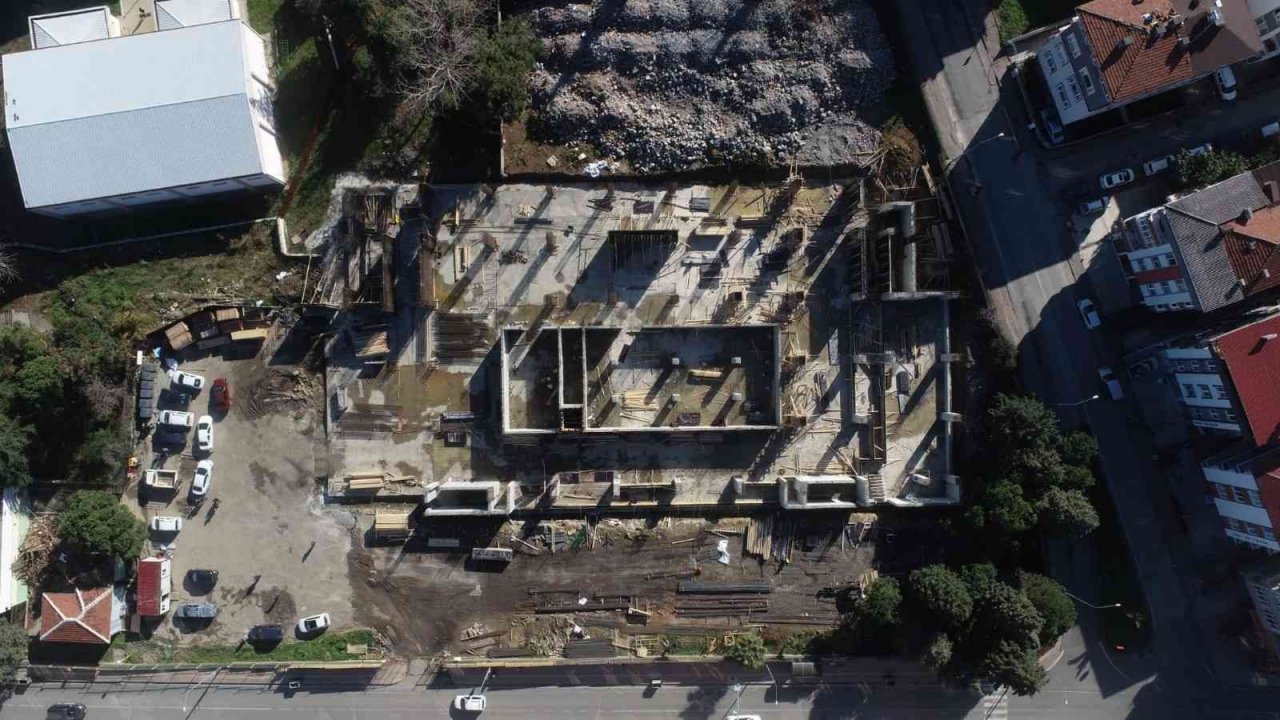 İlkadım Spor Kompleksi’nde çalışmalar hızlandı