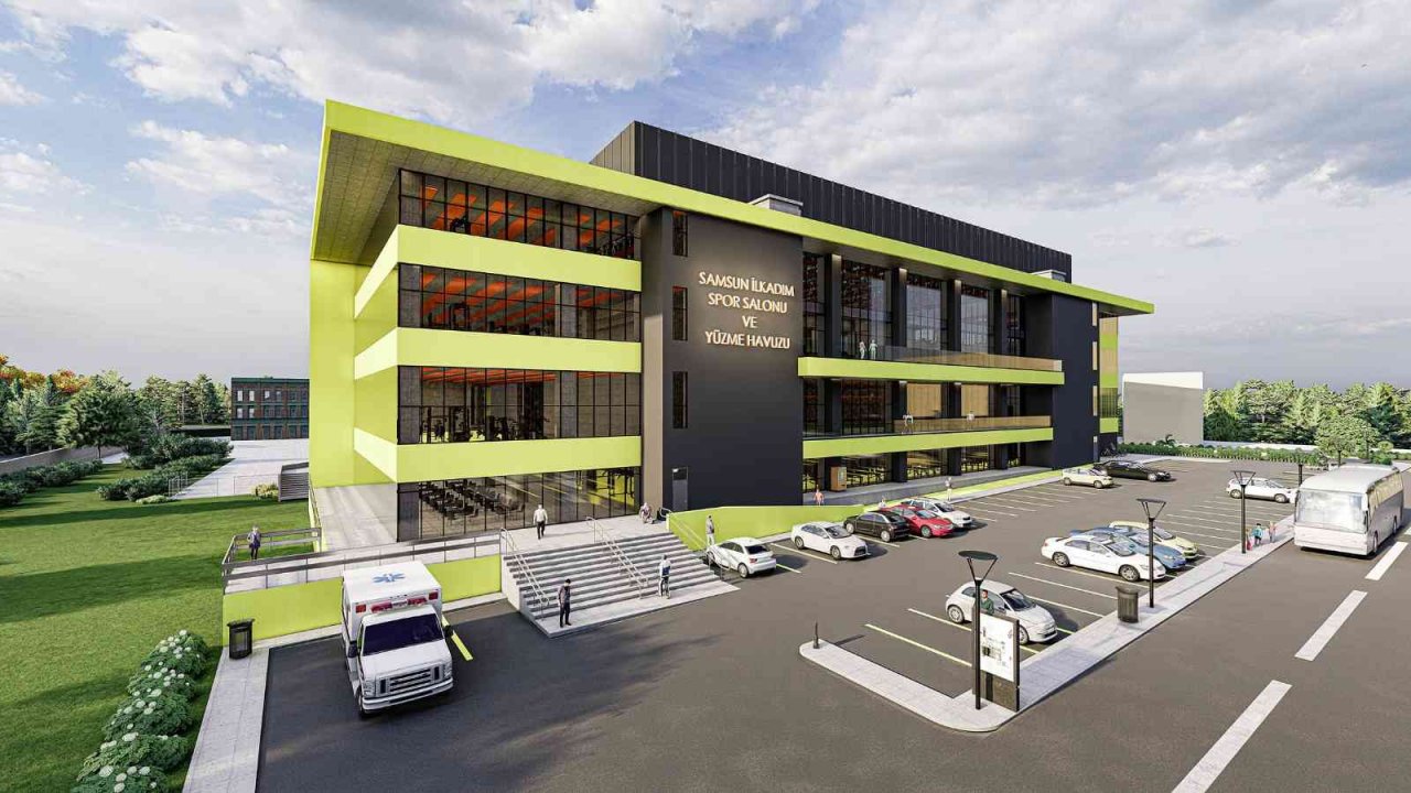 İlkadım Spor Kompleksi’nde çalışmalar hızlandı