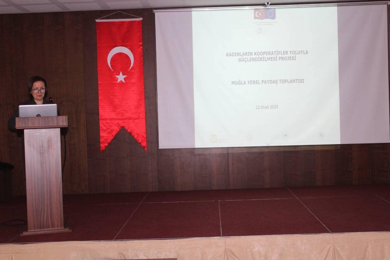 Kadınların Kooperatif Yoluyla Güçlendirilmesi Projesi toplantısı Muğla’da gerçekleştirildi