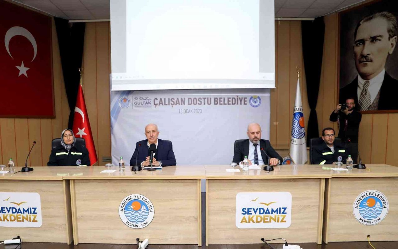 Akdeniz Belediyesinde en düşük işçi maaşı 11 bin 150 TL oldu