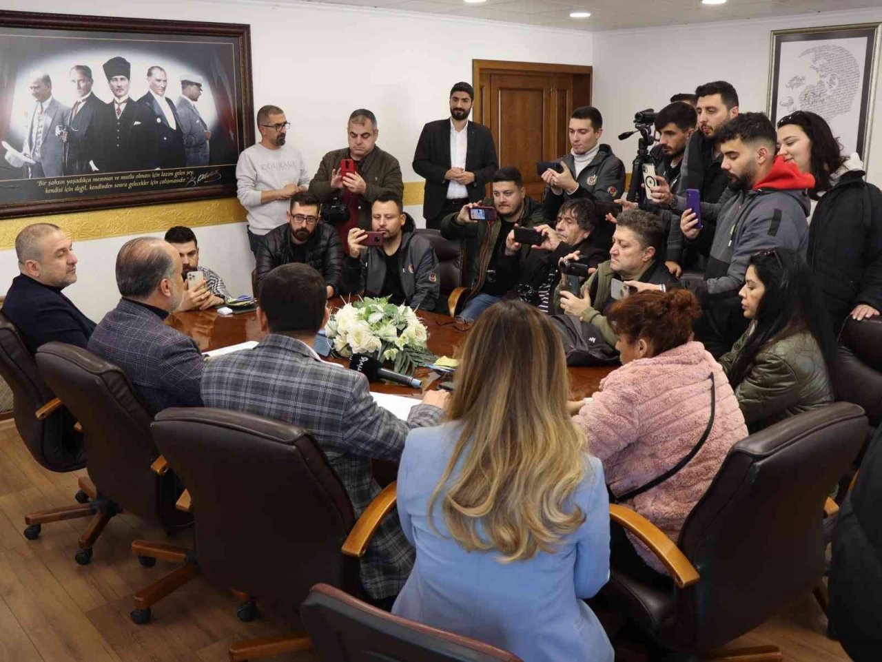 Başkan Özcan, ilçeye yapılacak yatırımlar hakkında bilgi verdi