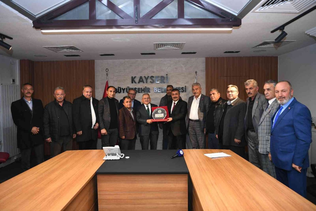 Başkan Büyükkılıç’a Kayseri çiftçisinden teşekkür