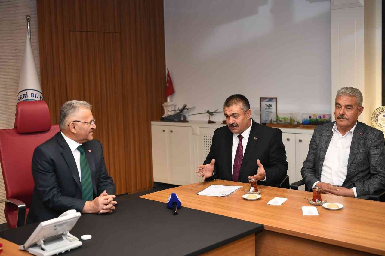 Başkan Büyükkılıç’a Kayseri çiftçisinden teşekkür
