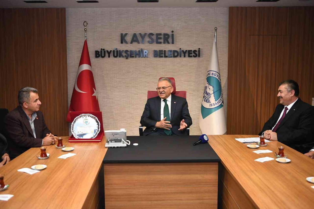 Başkan Büyükkılıç’a Kayseri çiftçisinden teşekkür