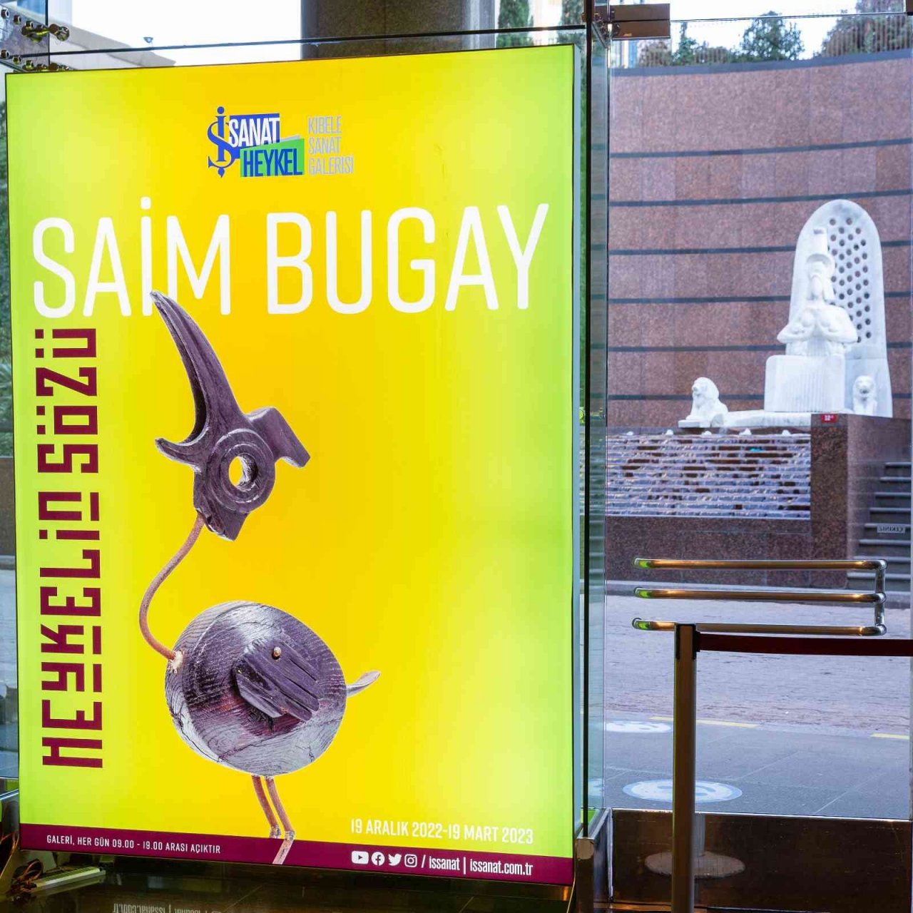 Saim Bugay’ın ‘Heykelin Sözü’ sergisi Kibele Sanat Galerisi’nde