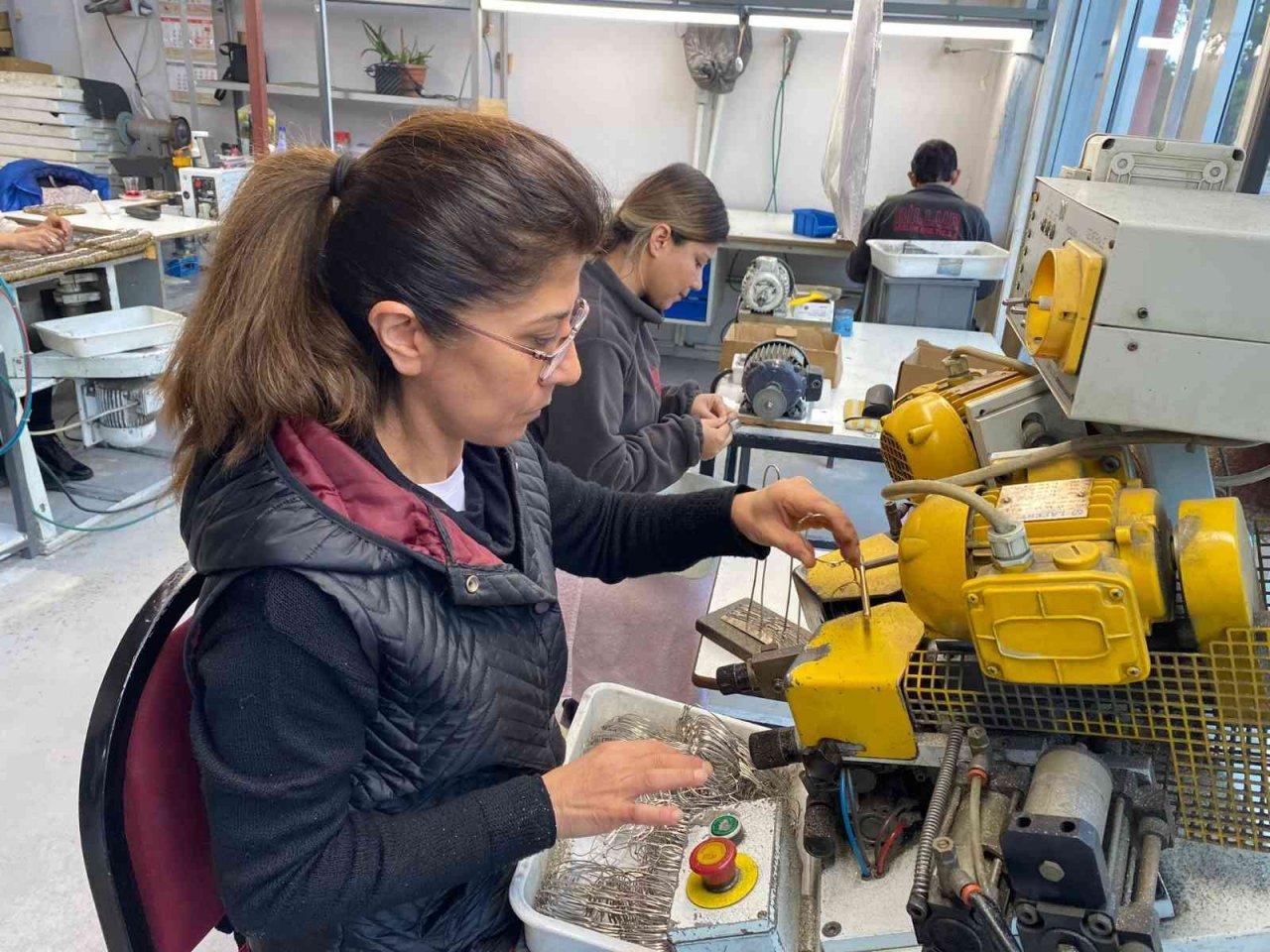 Muğla’da metaller kadınların ellerinde hayat bulmaya başladı