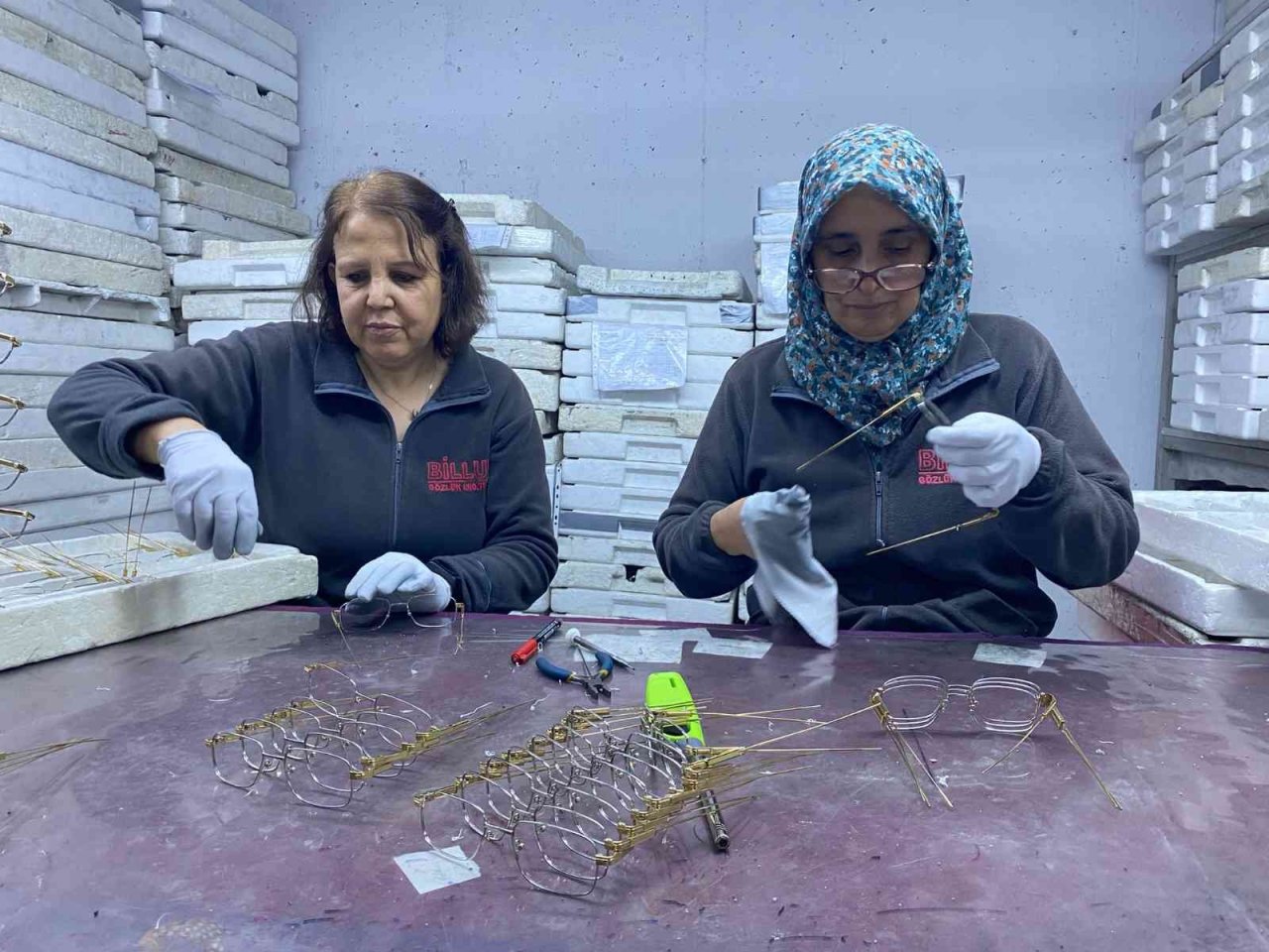 Muğla’da metaller kadınların ellerinde hayat bulmaya başladı