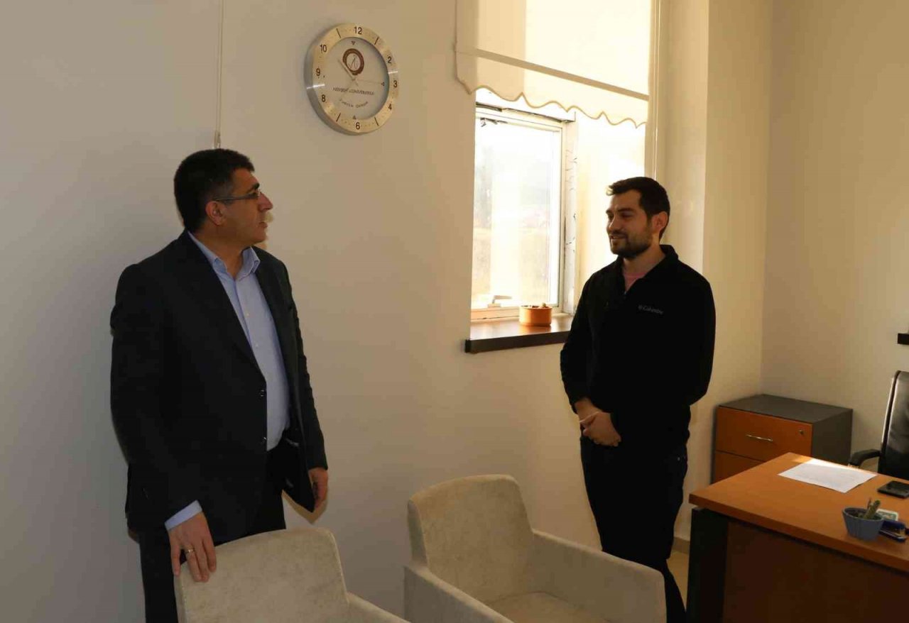 NEVÜ Rektörü Aktekin, Mediko Sosyal Sağlık Merkezindeki Çalışmaları İnceledi